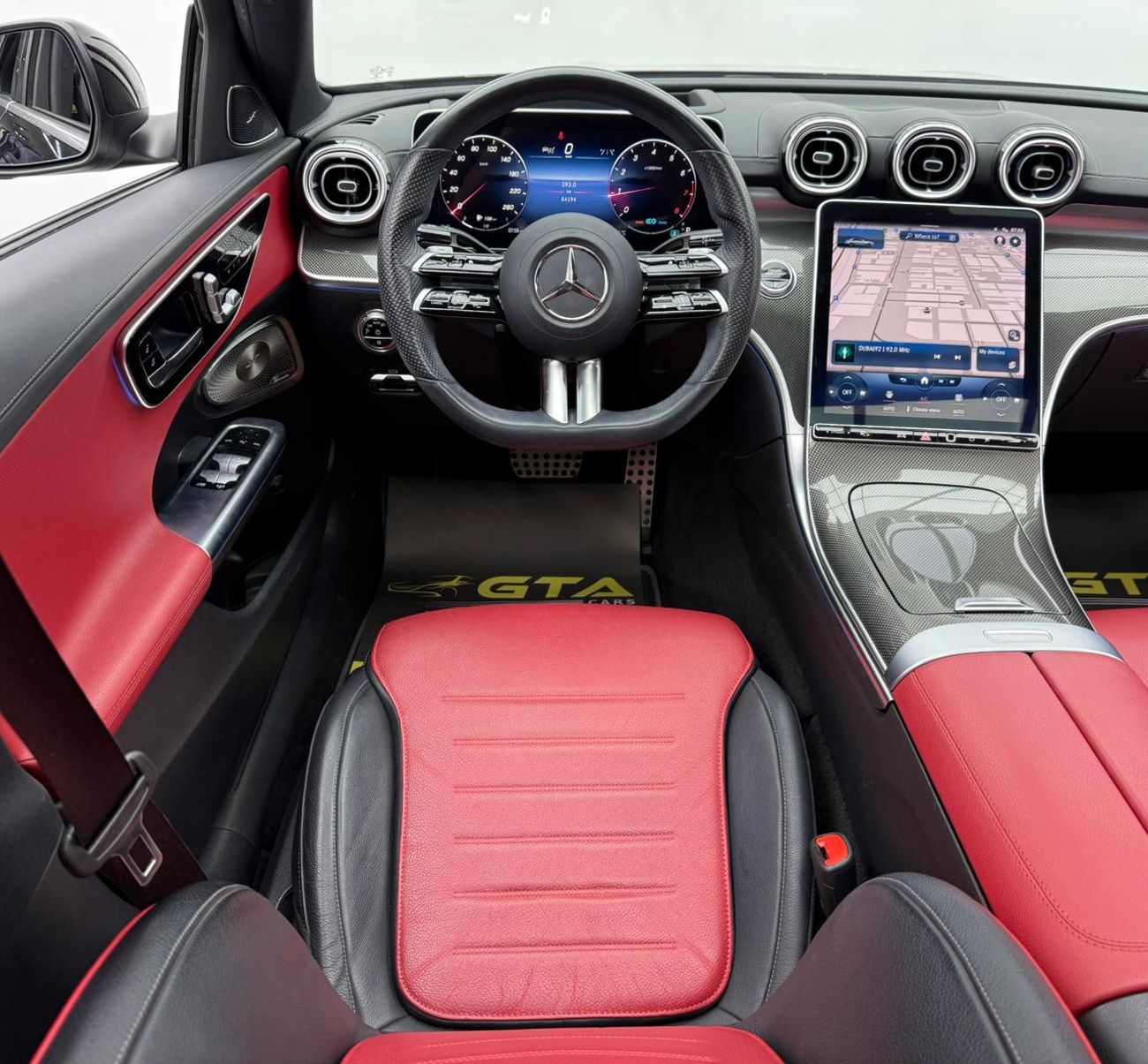 Mercedes-Benz C 200 2022 Mercedes Benz C200 AMG, 2027 Mercedes Warranty + Service Pack, Full MB Service History, GCC