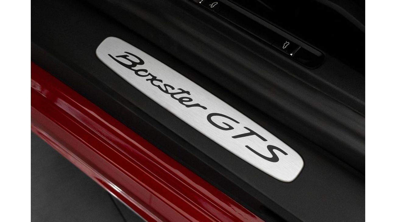 Porsche 718 Boxster GTS