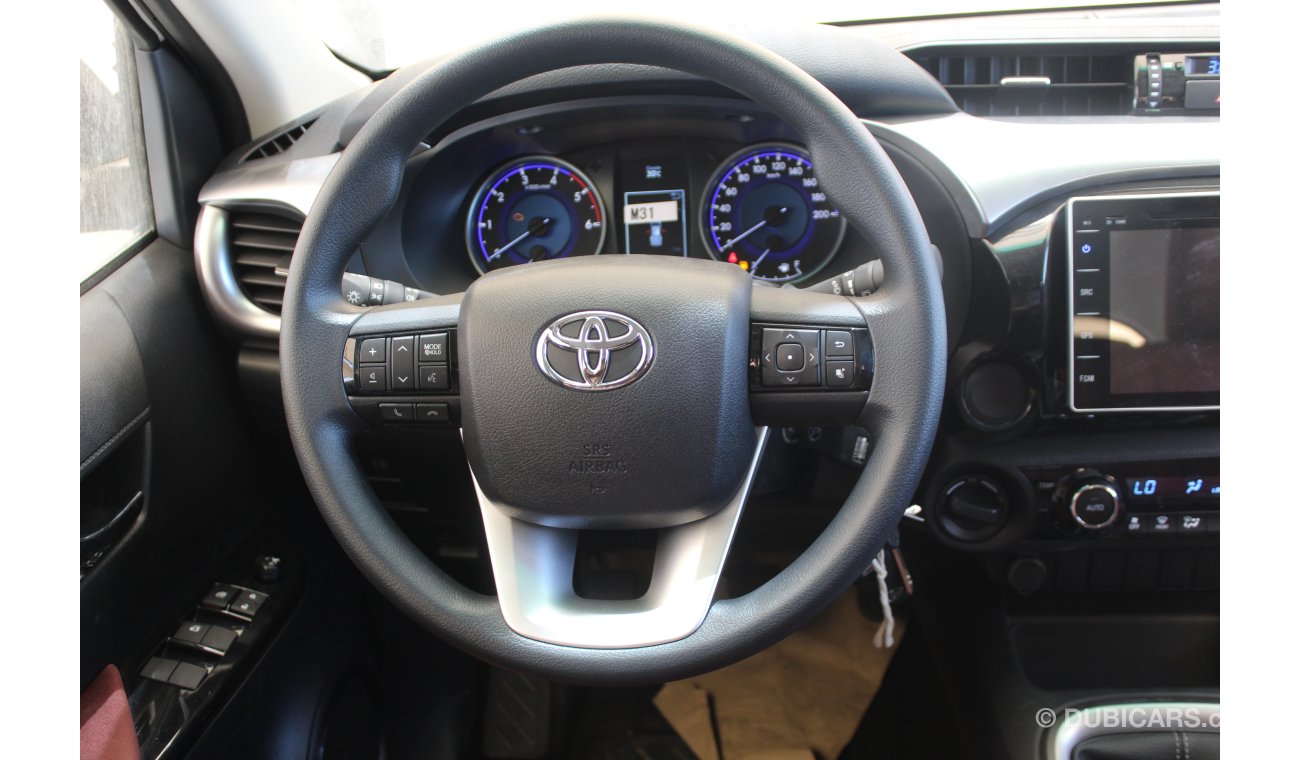 Toyota Hilux 2.4L DC 4X4 MT ,with steel bumber, full option 2019