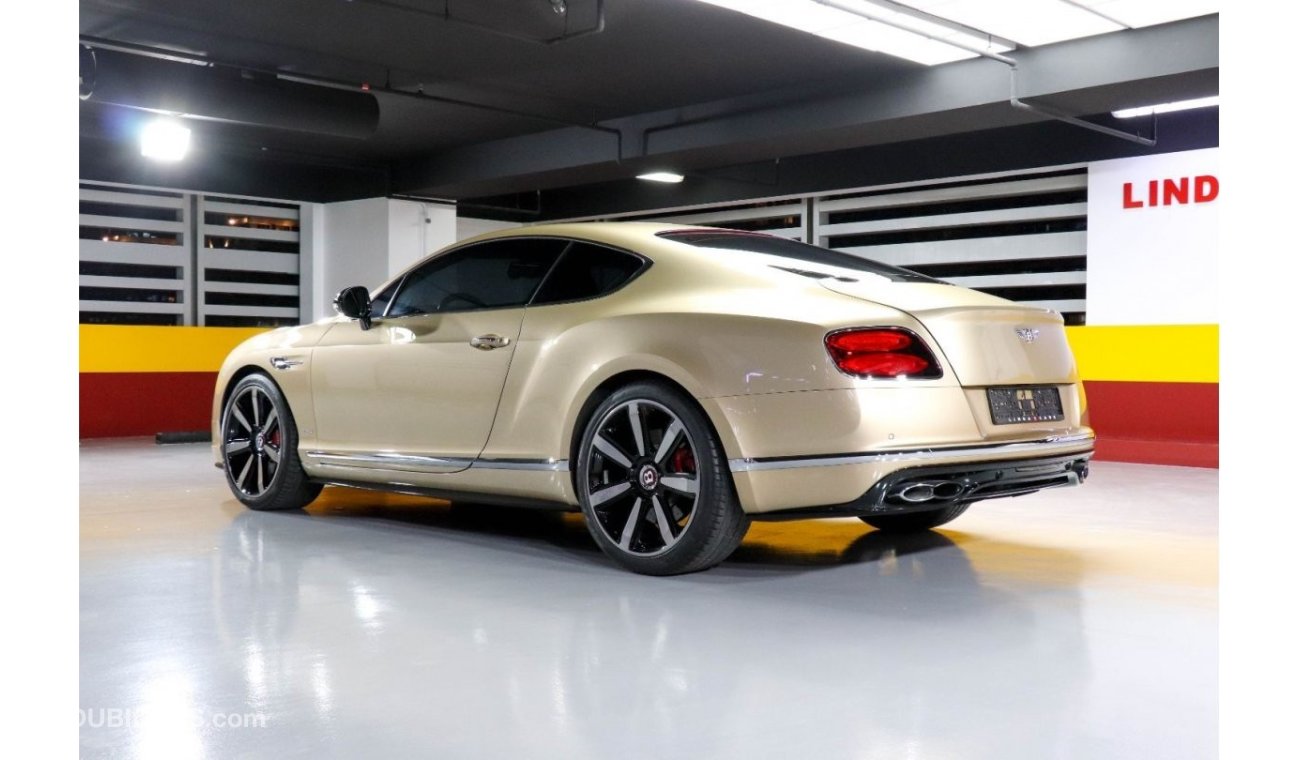 Bentley Continental GT RESERVED ||| Bentley Continental GT V8 S 2017 GCC under Warranty with Flexible Down-Payment.