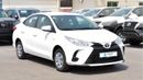 Toyota Yaris E S/D 1.5 E PETROL A/T FABRIC SEATS SEDAN WITH GCC SPECS EXPORT ONLY