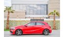 مرسيدس بنز A 250 AMG | 1,841 P.M | 0% Downpayment | Immaculate Condition