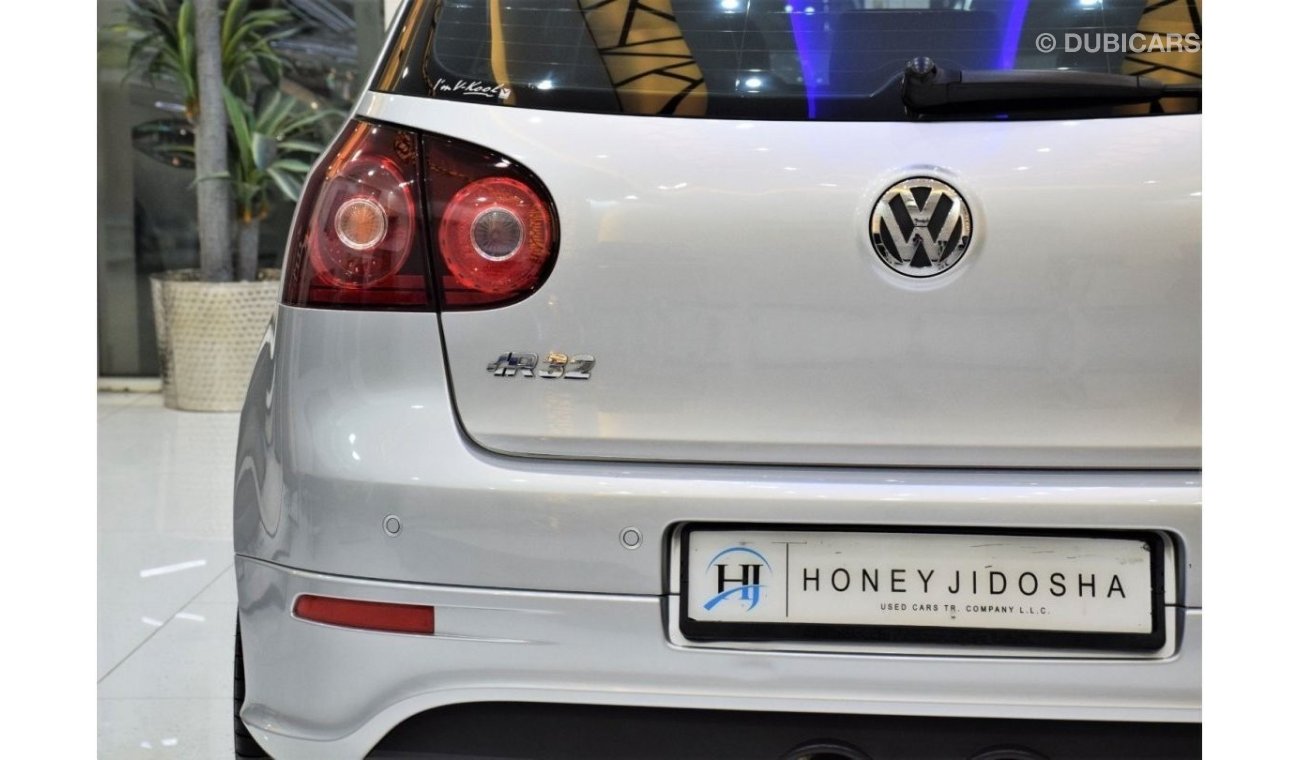 Volkswagen Golf Plus EXCELLENT DEAL for our Volkswagen Golf R32 ( 2009 Model! ) in Silver Color! GCC Specs