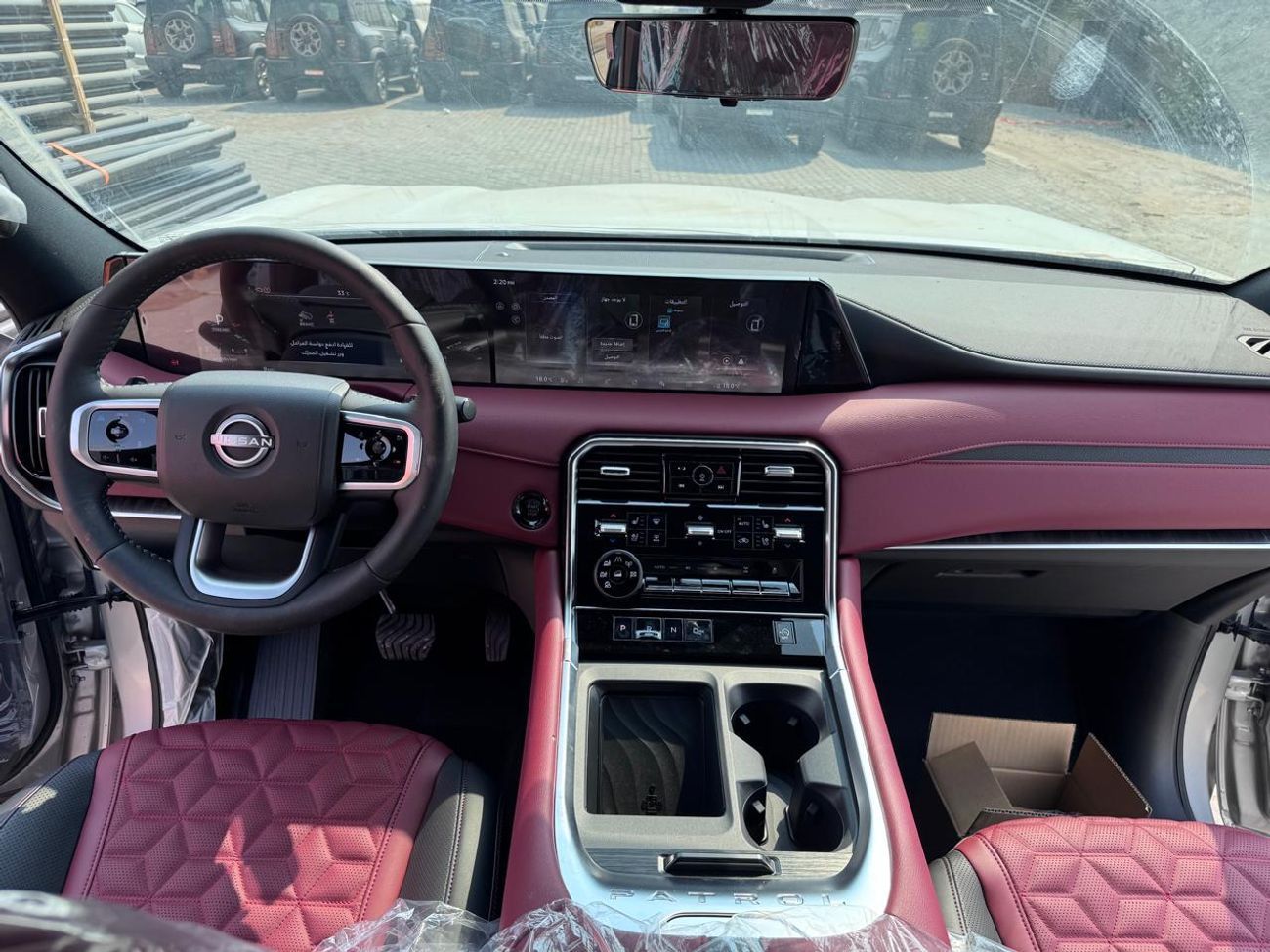 Nissan Patrol 3.5L LE Titanium_2026 _SILVER_BURGUNDY