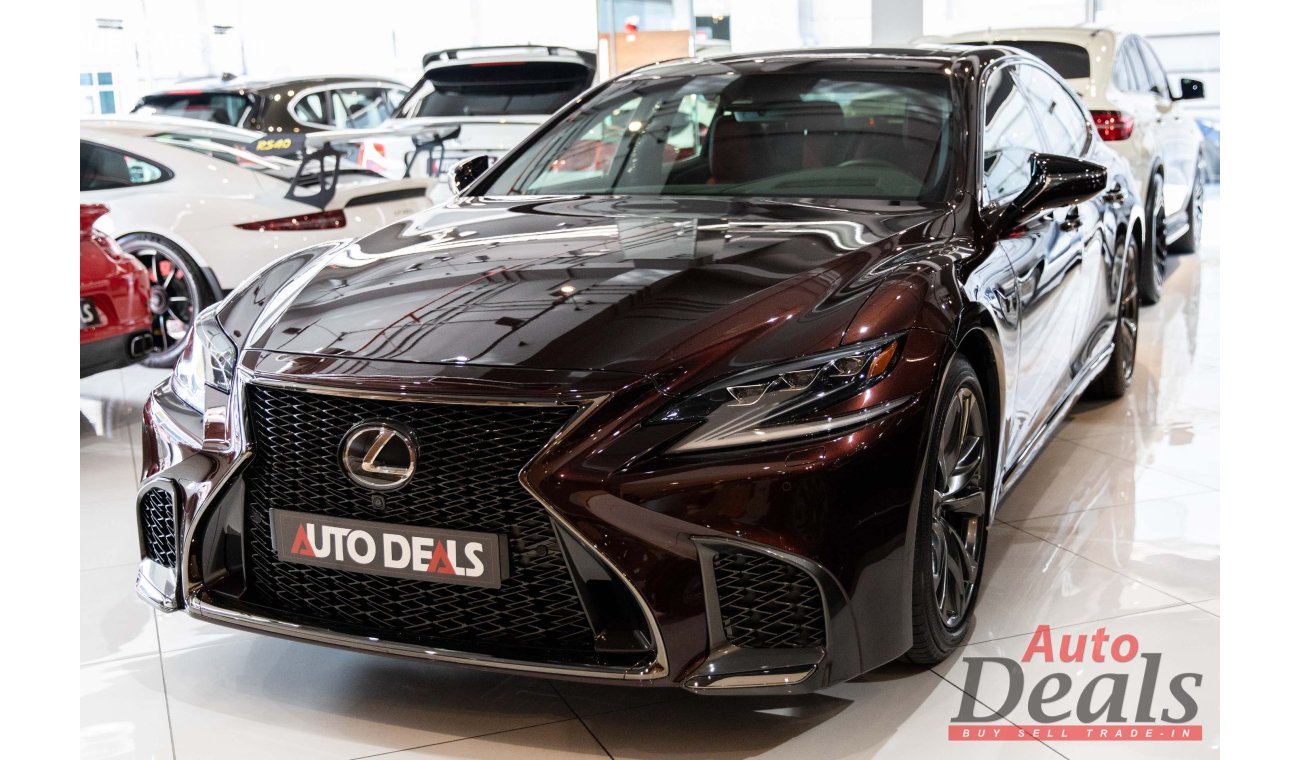 Lexus LS500 F SPORT | 2018 | GCC | WARRANTY