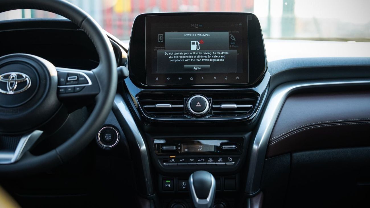 Toyota Urban Cruiser 1.5L – Midnight Black Inside Black and Red | Export Only