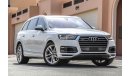 Audi Q7 45 TFSI Luxury 2016 GCC under Agency Warranty with Zero Down-Payment.