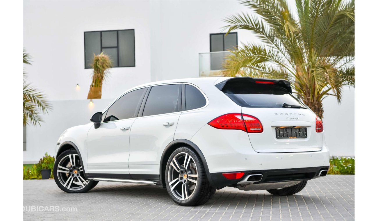 بورش كايان أس 4.8L V8 2014 - Fully Loaded - All Original Paint - AED 2,330 Per Month - 0% DP