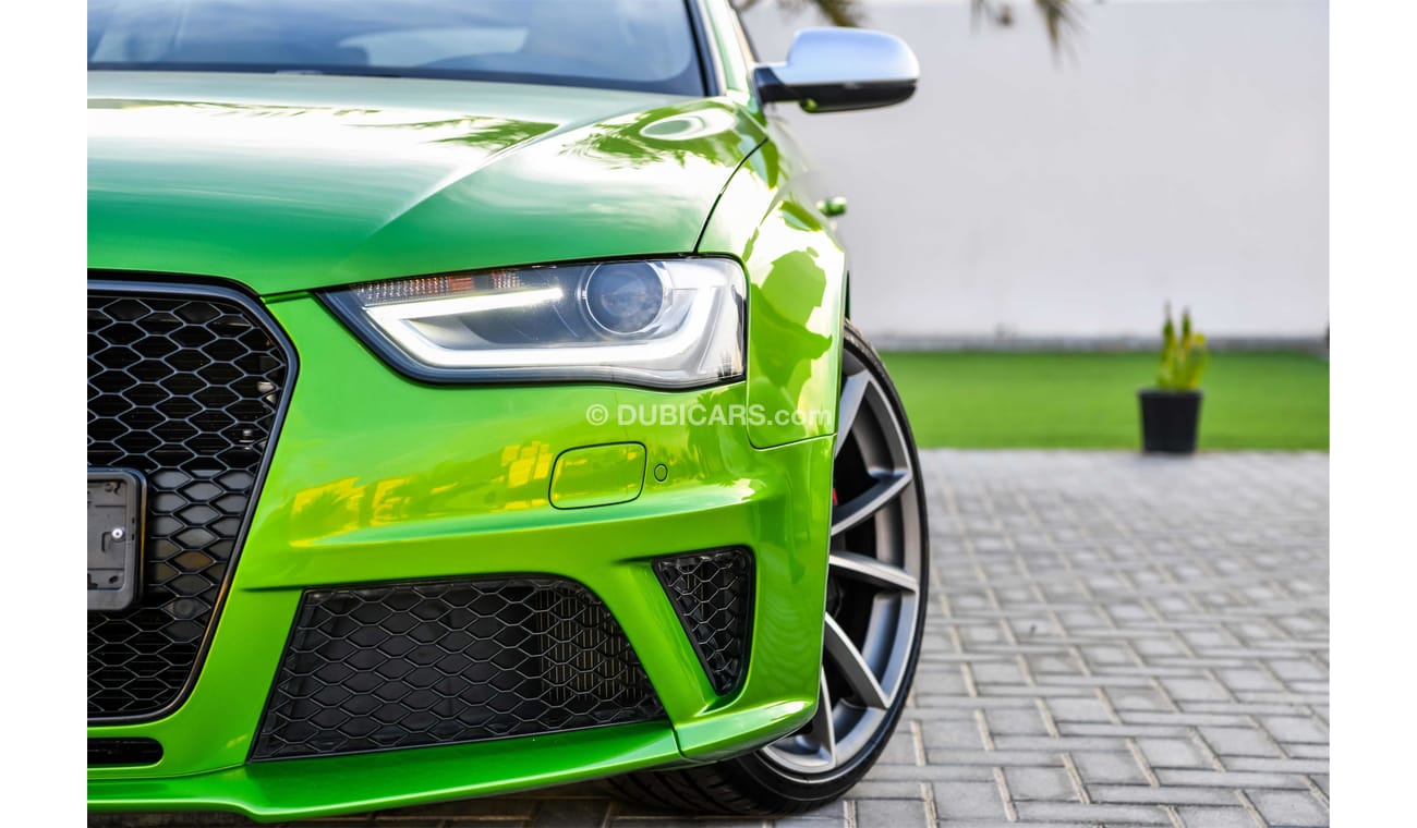 Audi RS4 3 Y Warranty!  - GCC - AED 3,231 P.M. AT 0% DOWNPAYMENT