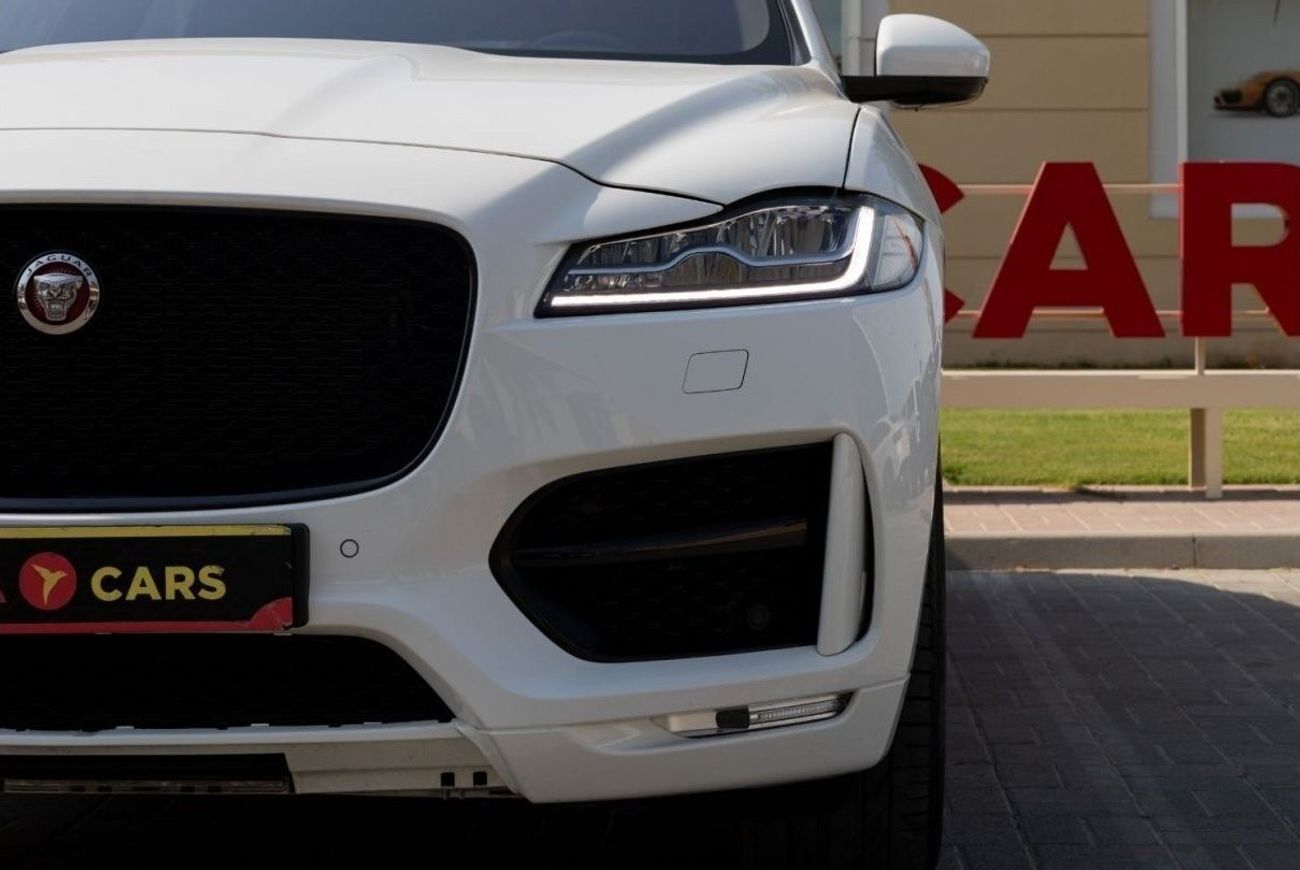 Jaguar F Pace Jaguar F-Pace R-Sport 2018 GCC under Warranty with Flexible Down-Payment.