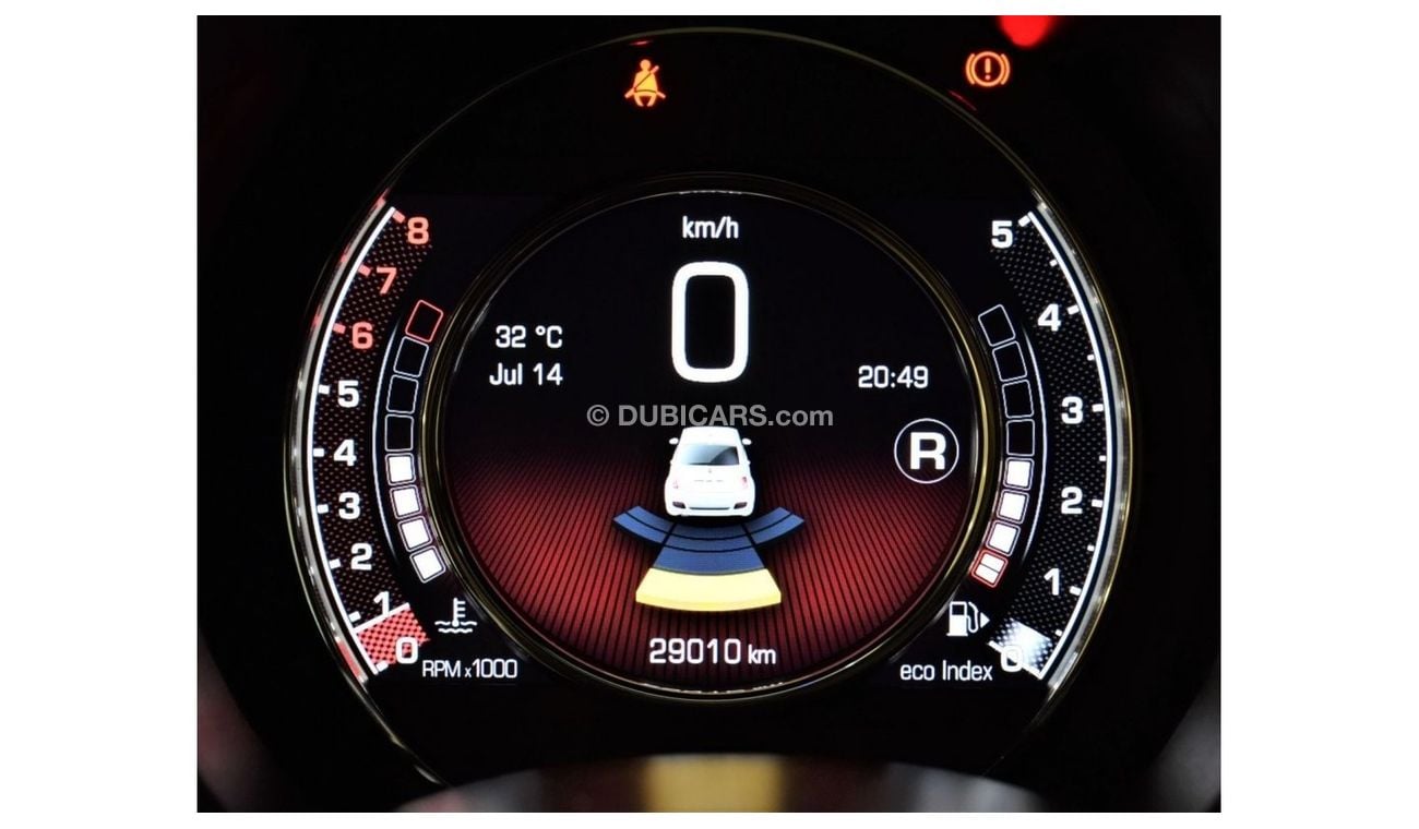 Fiat 500 EXCELLENT DEAL for our FIAT 500s 2016 Model!! in White Color! GCC Specs