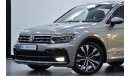 Volkswagen Tiguan EXCELLENT DEAL for our Volkswagen Tiguan R-Line 4Motion ( 2019 Model ) in Beige / Silver Color GCC S