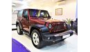 جيب رانجلر ONLY 118000 KM!!! AMAZING Jeep Wrangler Sport 2009 Model!! in Red Color! GCC Specs