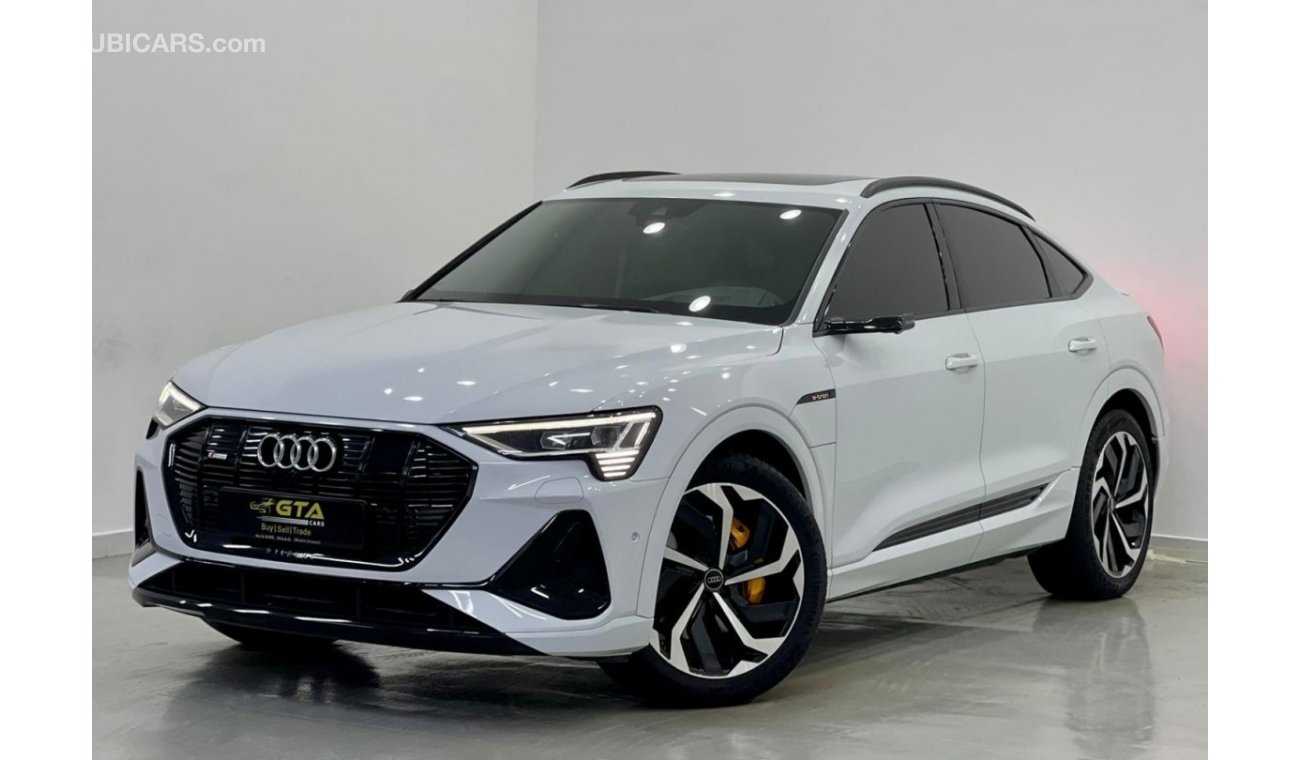 أودي اي-ترون 2020 Audi E-Tron 55 S-Line Quattro Sportback, Agency Warranty + Service Contract, GCC