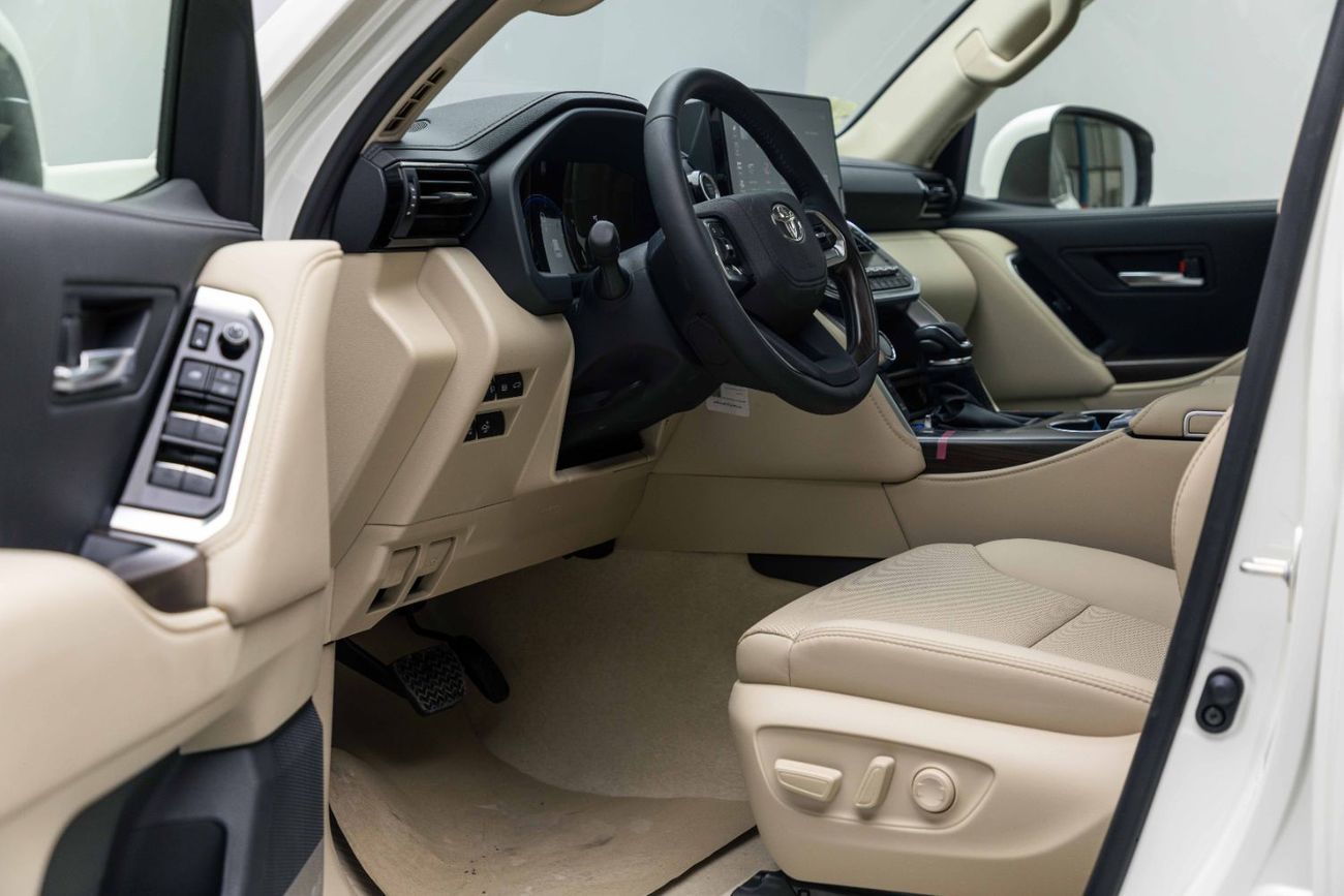 Toyota Land Cruiser GXR 4.0L - White Pearl Inside Beige | Export Only