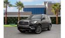 Infiniti QX80 | 3,701 P.M  | 0% Downpayment | Infiniti Warranty and Full Service History!