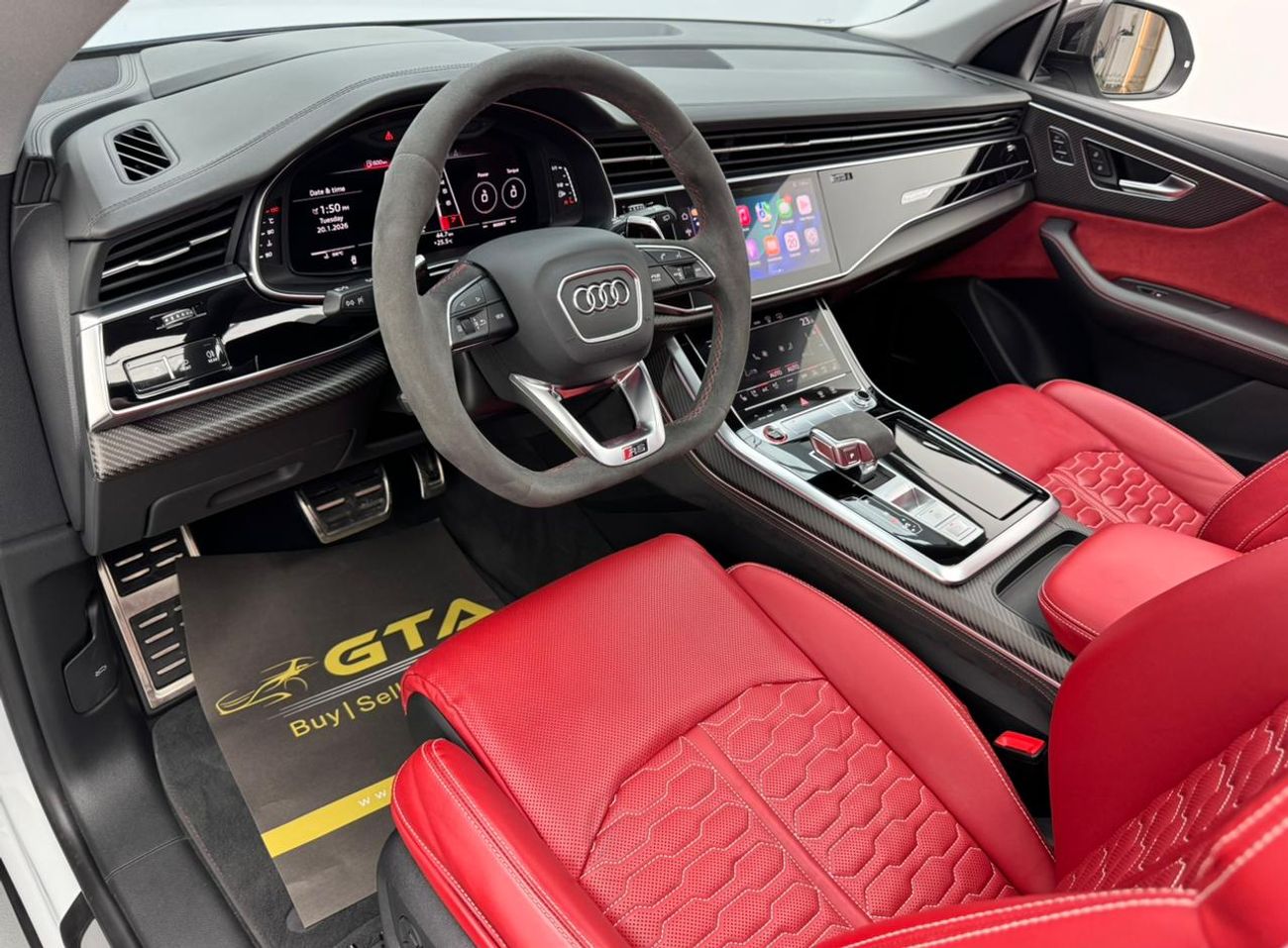 Audi RS Q8 TFSI quattro 4.0L 2021 Audi RSQ8 Quattro, 2028 Audi Warranty, Audi Service History, Excellent Condit