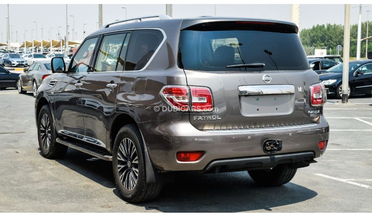 نيسان باترول نيسان باترول بلاتينيوم اس اي ٢٠١٦ مواصفات خليجيه فل اوبشن رقم 1 بدون حوادث او صبغ نهائيا بحالة الوكا