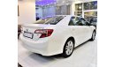 تويوتا كامري ( صبغه وكاله ORIGINAL PAINT ) Toyota Camry S+ 2014 Model!! in White Color! GCC Specs