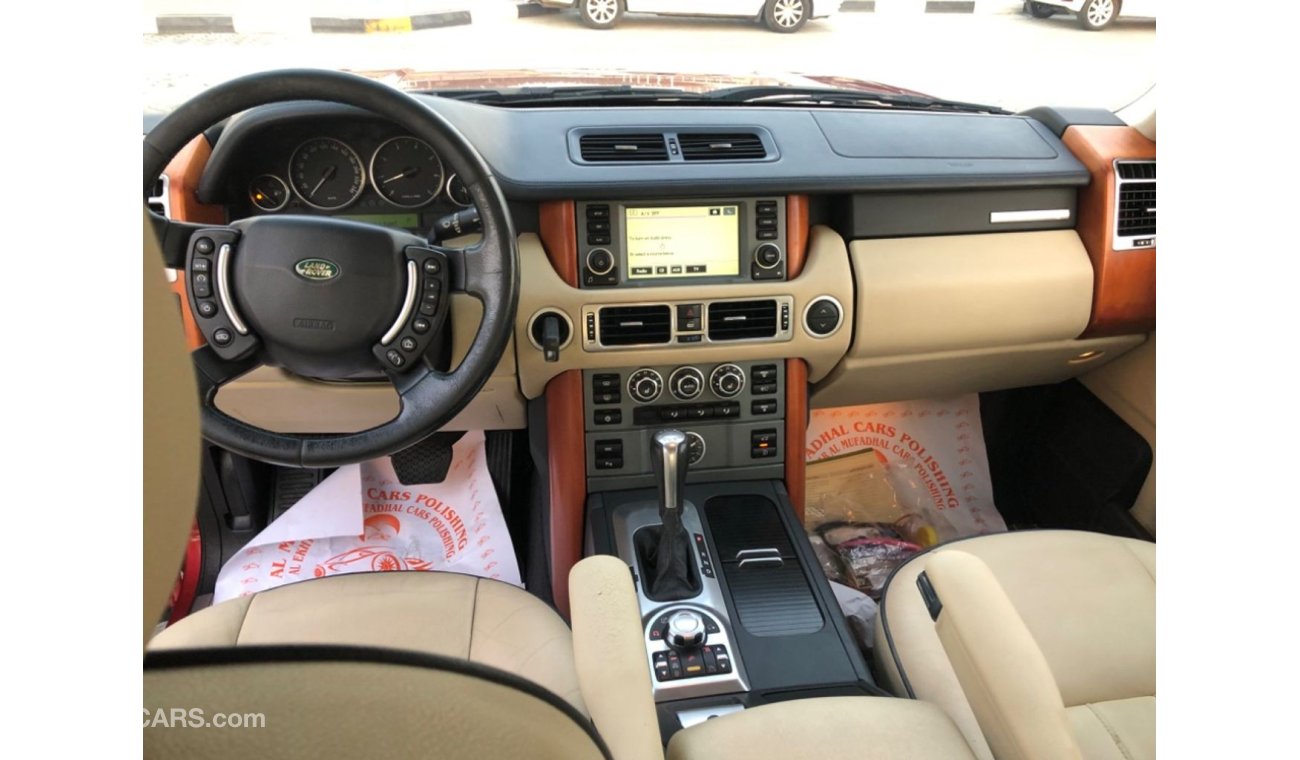 Land Rover Range Rover HSE رانج فوج 2008 خليجي بدون سوبر نظيف لايعاني من اي مشاكل