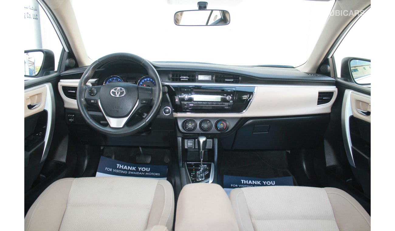 Toyota Corolla 2.0L SE+ 2015 MODEL WITH GCC SPECS