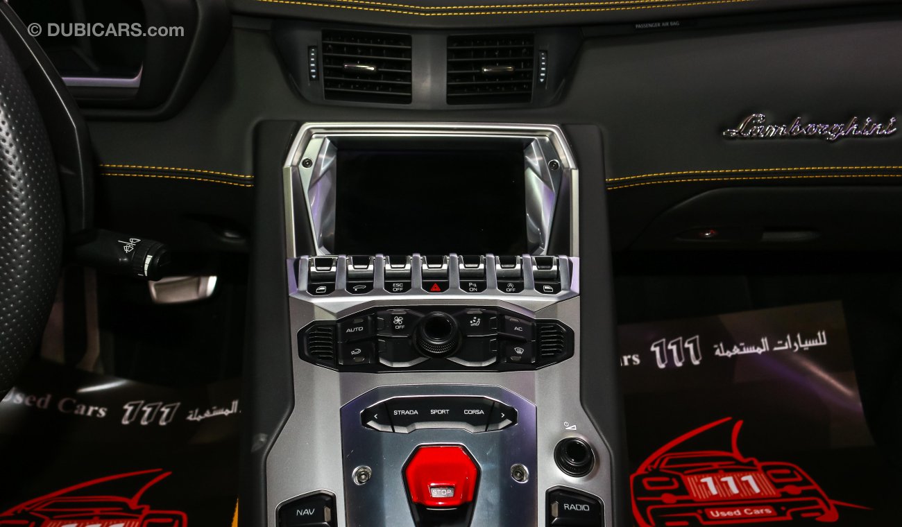 Lamborghini Aventador F1 Exhaust System