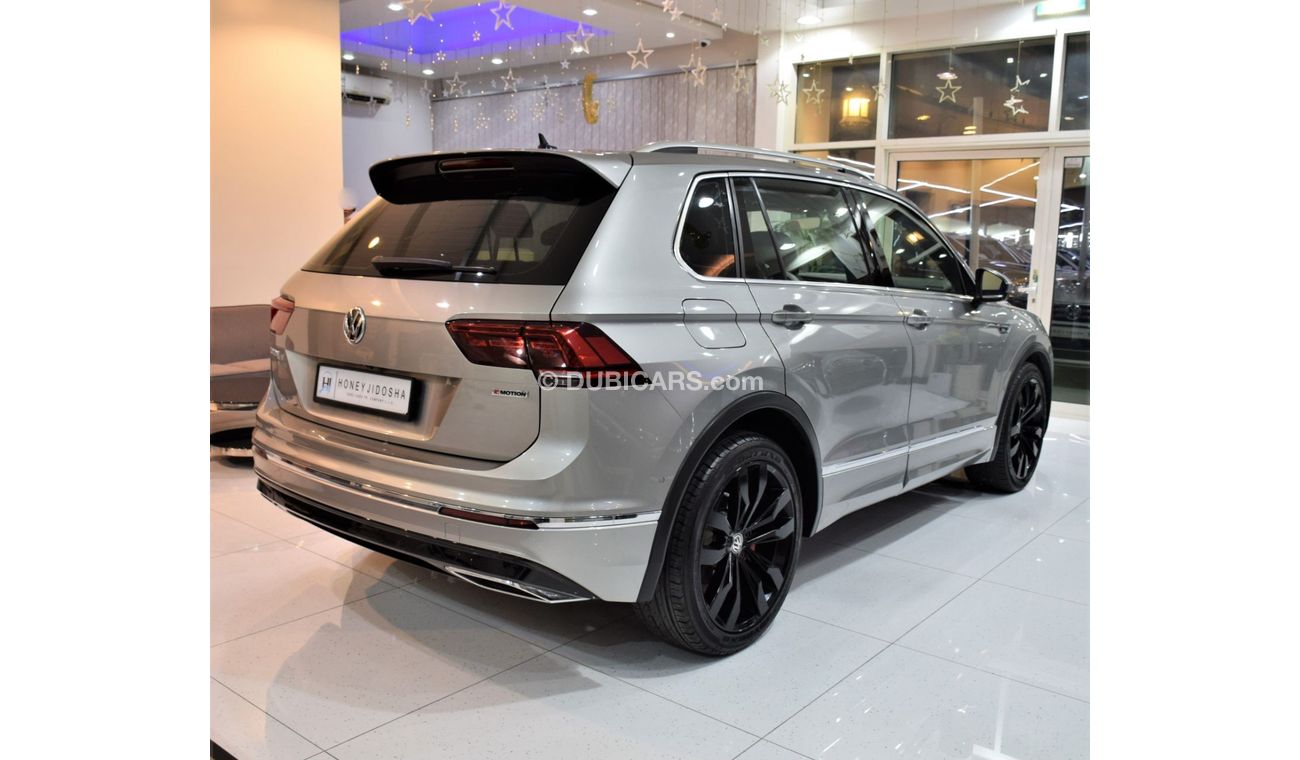 Volkswagen Tiguan EXCELLENT DEAL for our Volkswagen Tiguan R-Line 4MOTION 2019 Model!! in Beige / Silver Color! GCC Sp