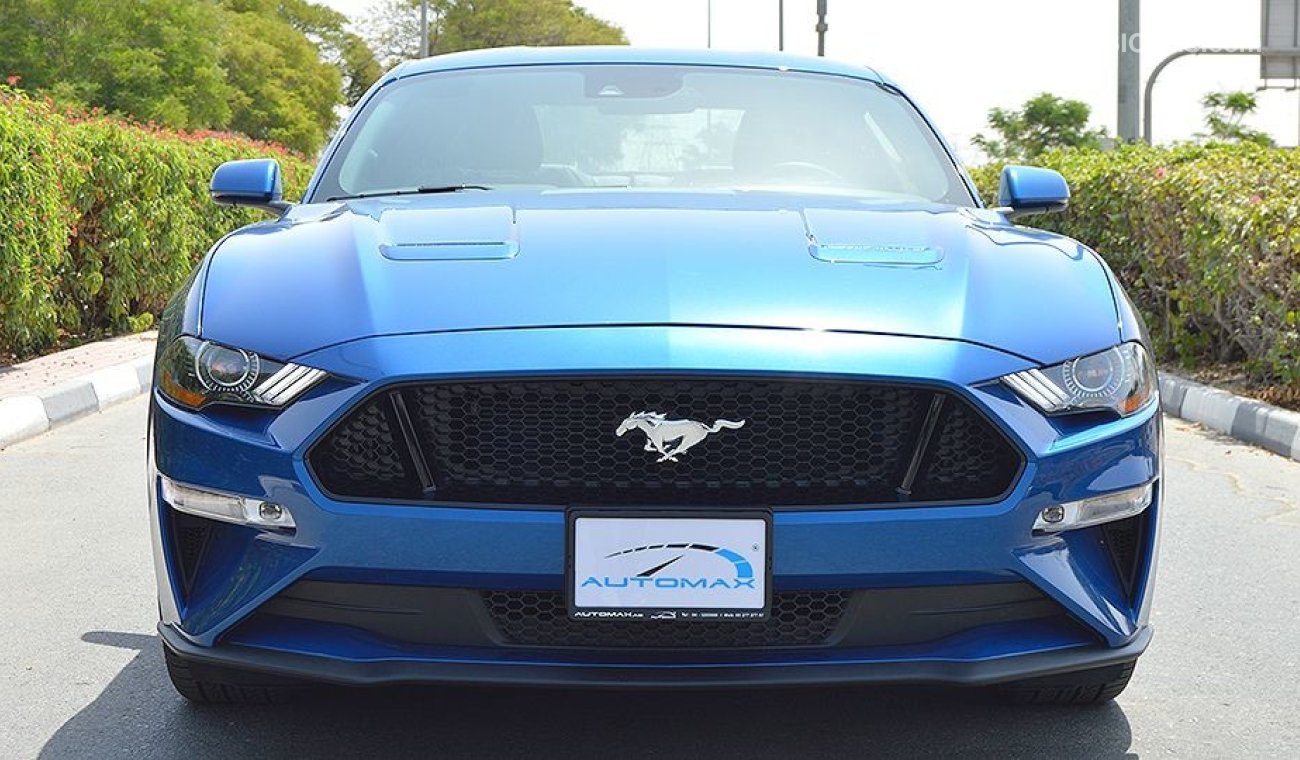 Ford Mustang GT Premium 5.0, V8 GCC 0km w/ 3Yrs or 100K km Warranty + 60K km Service at Al Tayer Motors