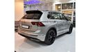 Volkswagen Tiguan EXCELLENT DEAL for our Volkswagen Tiguan R-Line 4MOTION 2019 Model!! in Beige / Silver Color! GCC Sp