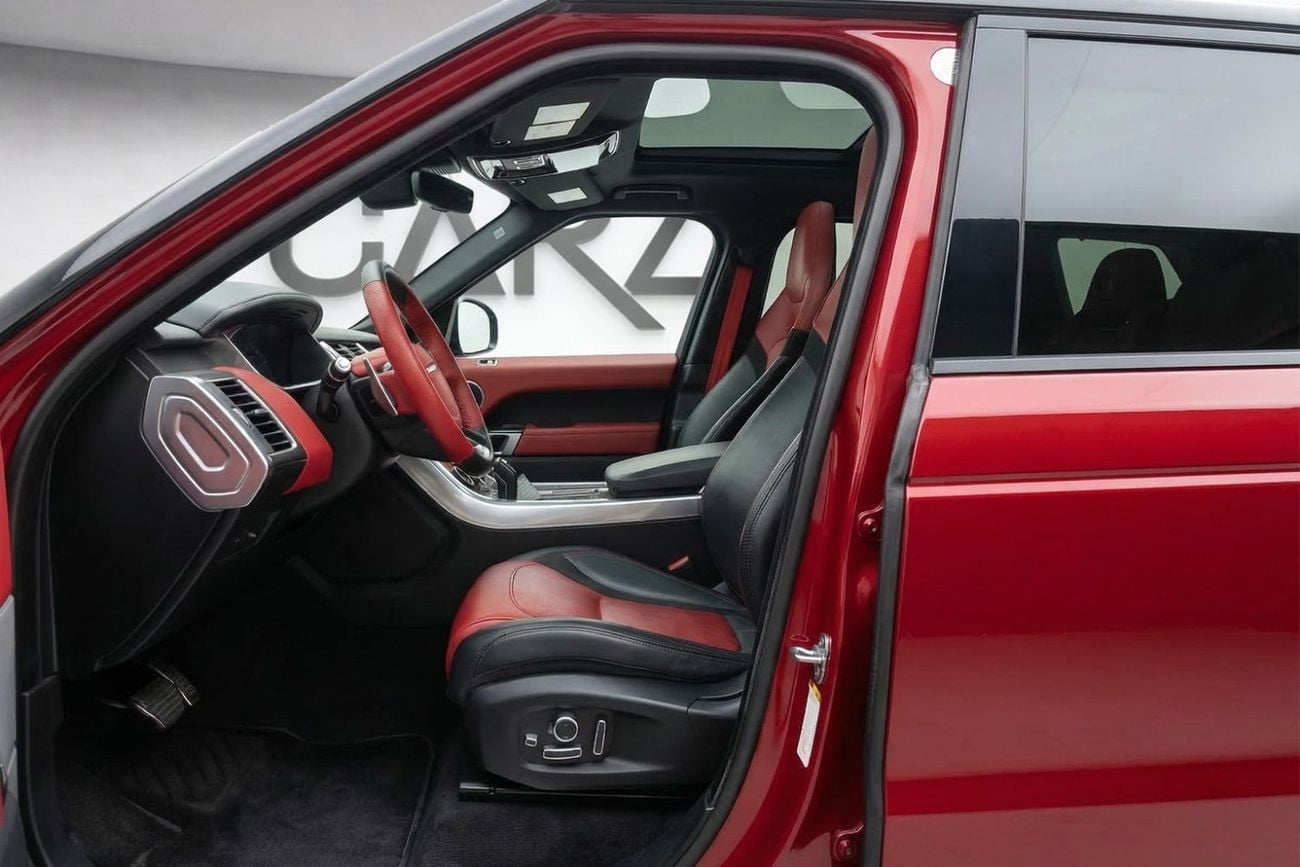 Land Rover Range Rover Sport SVR AED 4,504 P.M | 0% Down Payment | Supercharged | High Performance SUV