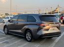 Toyota Sienna LE (NON GCC) 2021 Toyota Sienna Hybrid 2.5L V4 - 7 Seater Doors Full Auto With Radar -