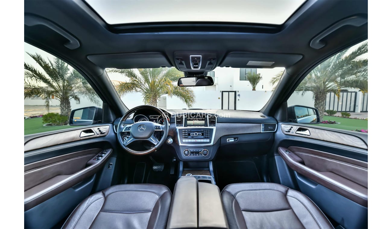 Mercedes-Benz ML 500 AMG Kit - Fully Loaded - GCC - AED 2,037 Per Month - 0% DP