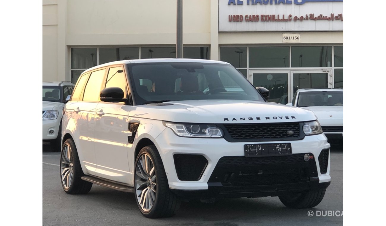 Land Rover Range Rover Sport Supercharged RANG ROVER SPORT SUPER CHARGE MODEL 2014 GCC car prefect condition full option panoramic roof leath