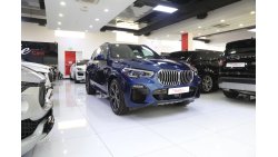 BMW X5 XDRIVE 40i MKIT (2020) GCC BLUE w/ REAR INFOTAINMENT UNDER WARRANTY/SERVICE CONTRACT