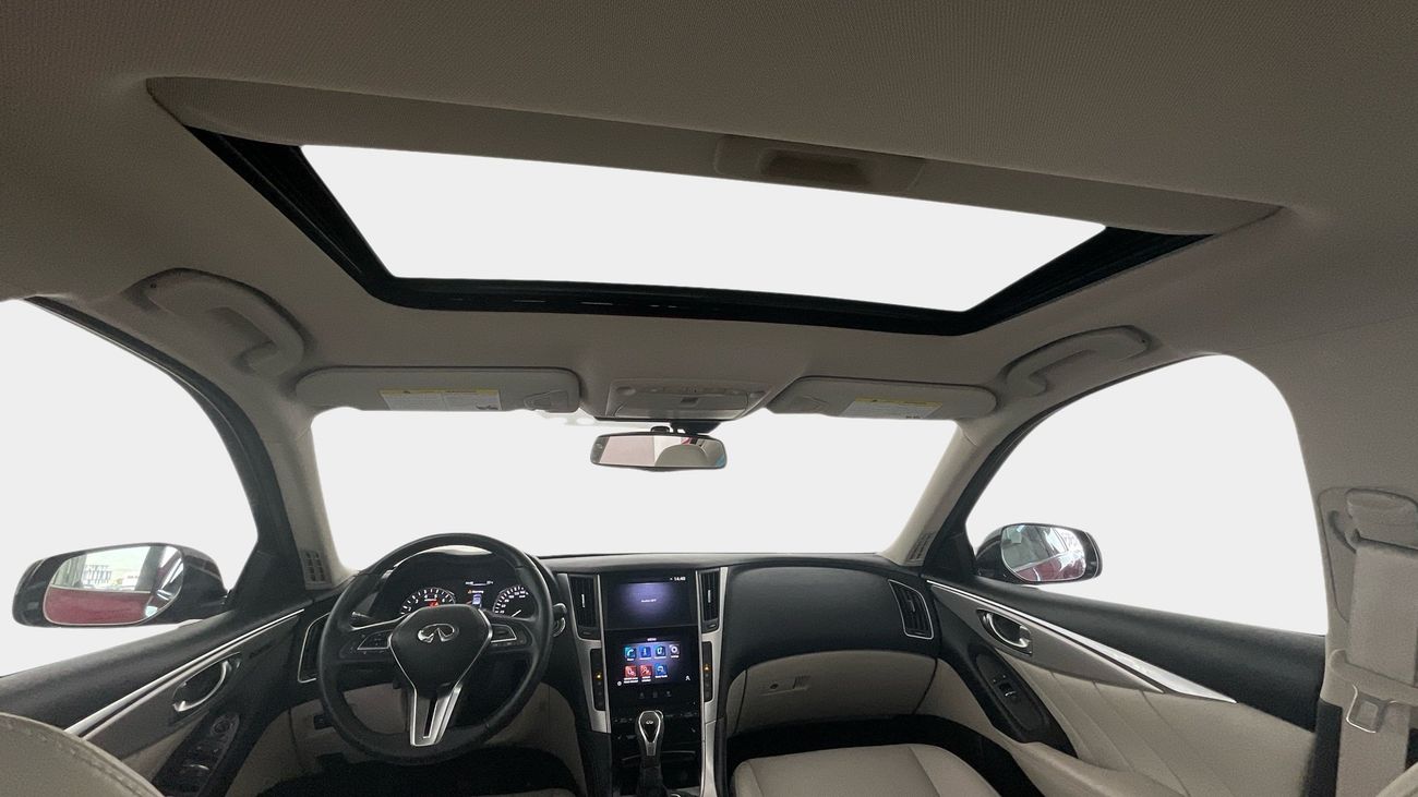 إنفينيتي Q50 Premium / Luxe | upto AED 20,000 Ramadan Discount | شامل الضمان | 0 ﺪﻔﻋﺓ ﺃﻮﻟﻯ