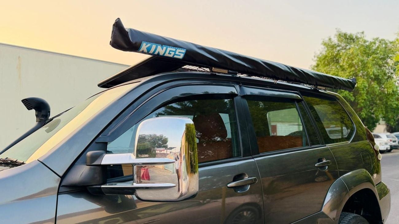 تويوتا برادو OFF ROAD MODIFIED | 3.0L | MANUAL TRANSMISSION | AIR SNORKEL | LEATHER SEATS |