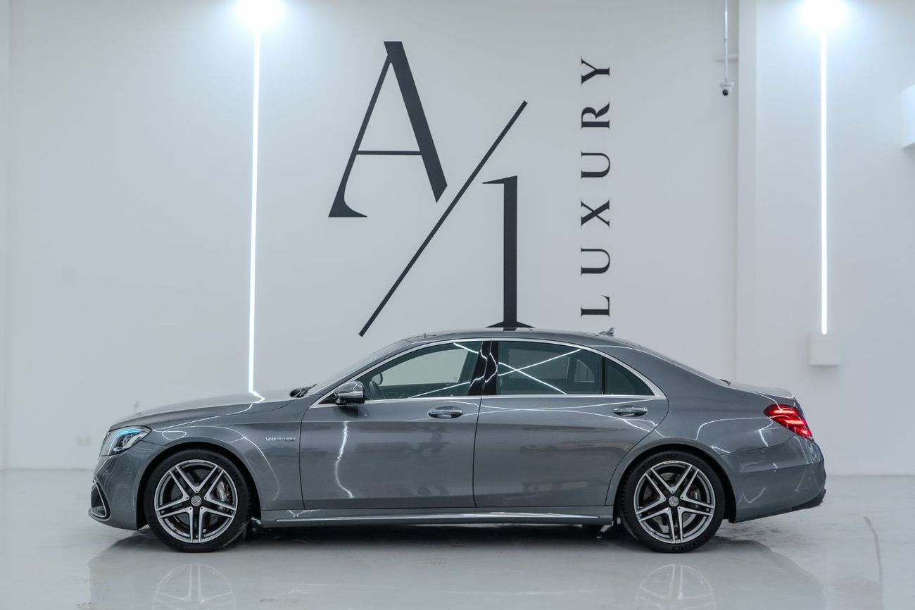 Mercedes-Benz S 63 AMG Std 4.0L (604 HP) 2018 Mercedes Benz S63 AMG 4MATIC, Warranty, Fully Loaded, Excellent Condition