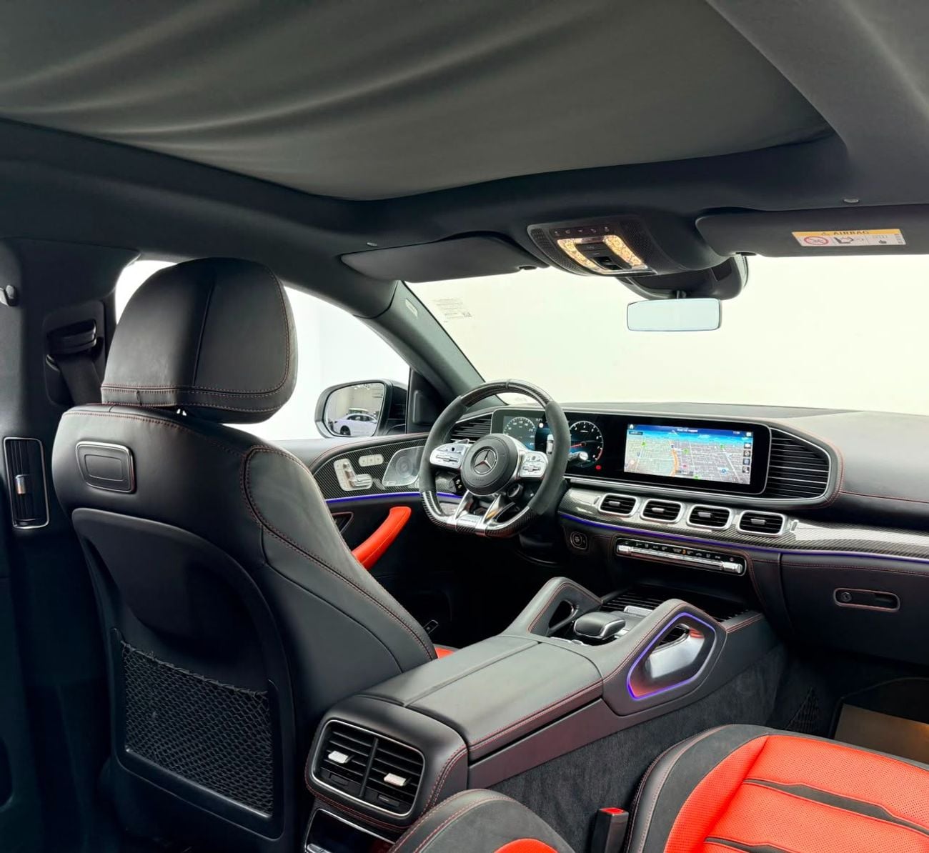 Mercedes Benz GLE 63 AMG S 2021 Mercedes Benz GLE 63 S AMG Coupe, Warranty, Carbon Fiber Interior, Excellent Condition, GCC