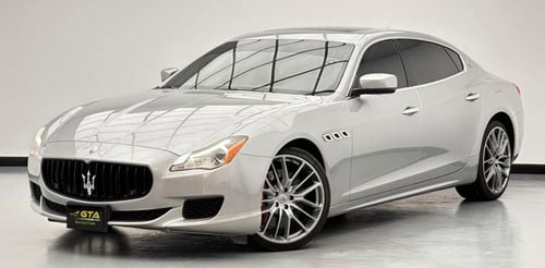 مازيراتي كواتروبورتي 2016 Maserati Quattroporte GTS, July/2026 Warranty, Full Service History, Excellent Condition, GCC