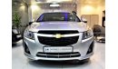 Chevrolet Cruze LS 2013 Model!! in Silver Color! GCC Specs