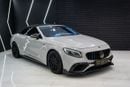 مرسيدس بنز S 500 Std 4.7L Cabriolet, Special Edition, BRABUS KIT, Very Low KM, GCC Spec!!