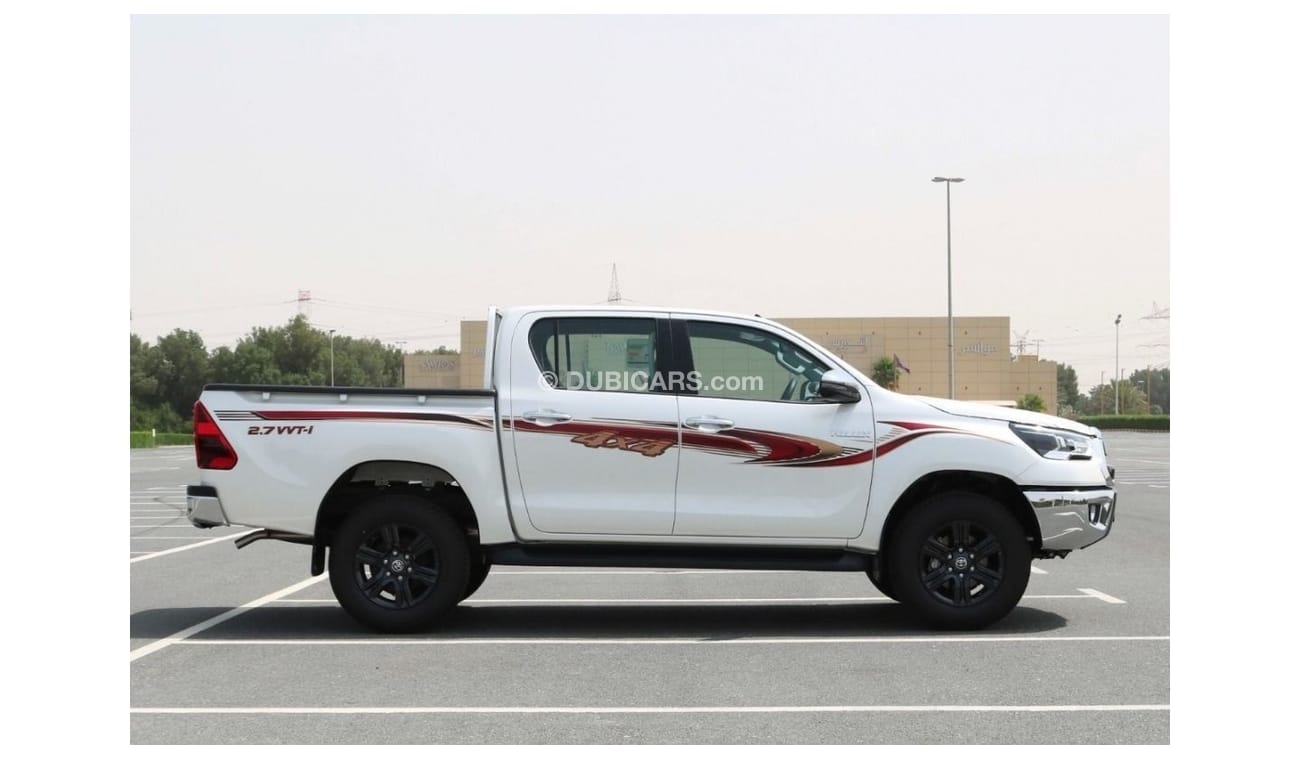 Toyota Hilux 2021 | GLX-S V FULL OPTION 2.7L 4X4 D/C M/T KEY START REAR CAMERA - GCC SPECS - EXPORT ONLY