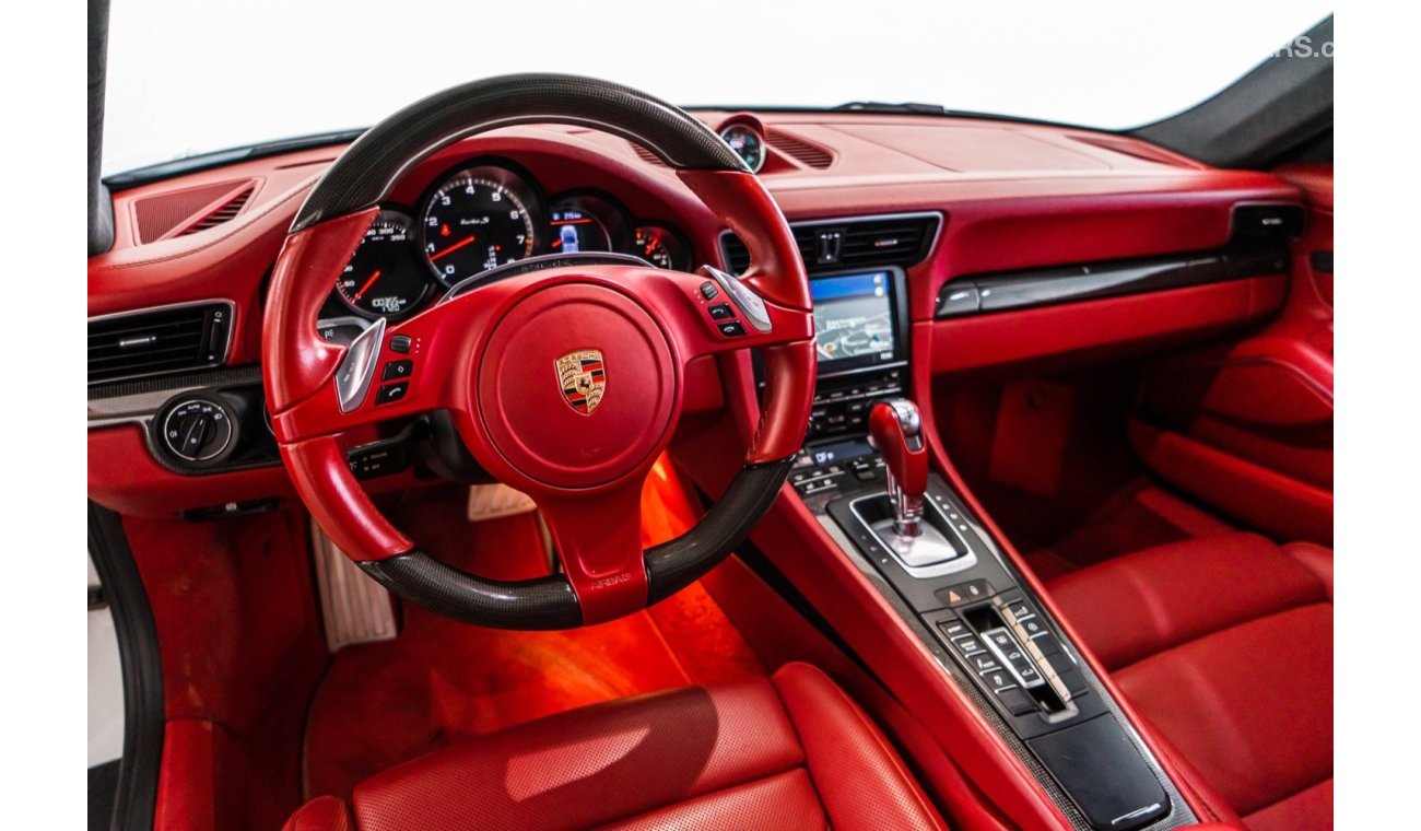 بورش 911 2014 Porsche 911 Turbo S / Full Porsche Service History & Porsche Warranty