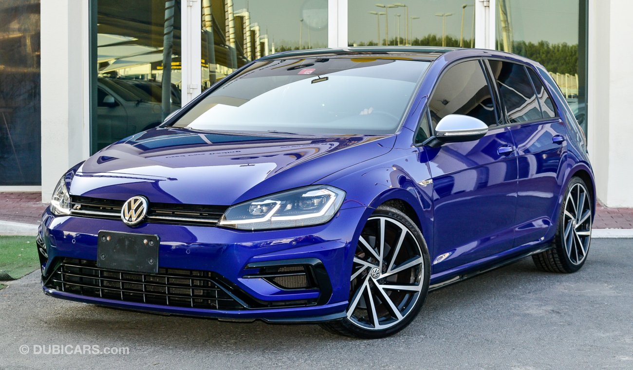 Volkswagen Golf R 2018 GCC Agency Warranty & Service history