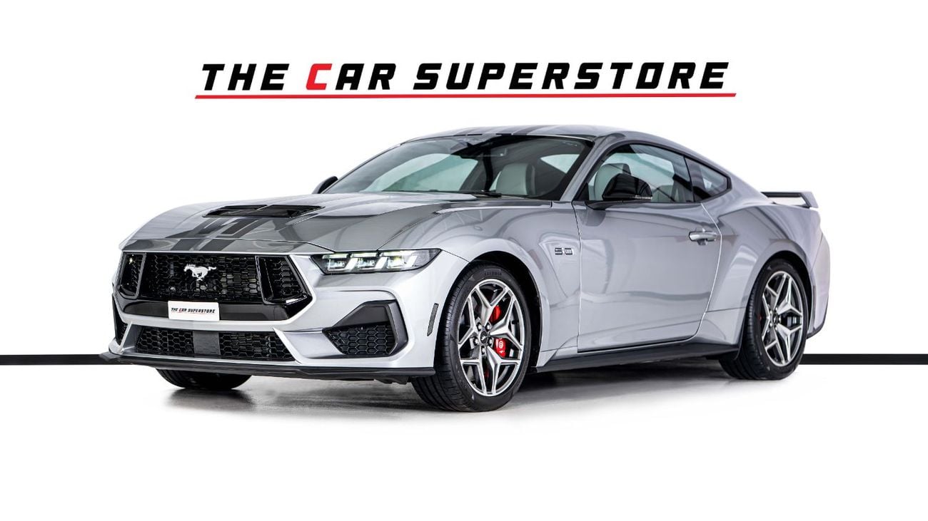 Ford Mustang GT Premium 5.0L (435 HP) Coupe A/T Naturally Aspirated V8-Al Tayer Warranty Until 2030-Sports Exhaus