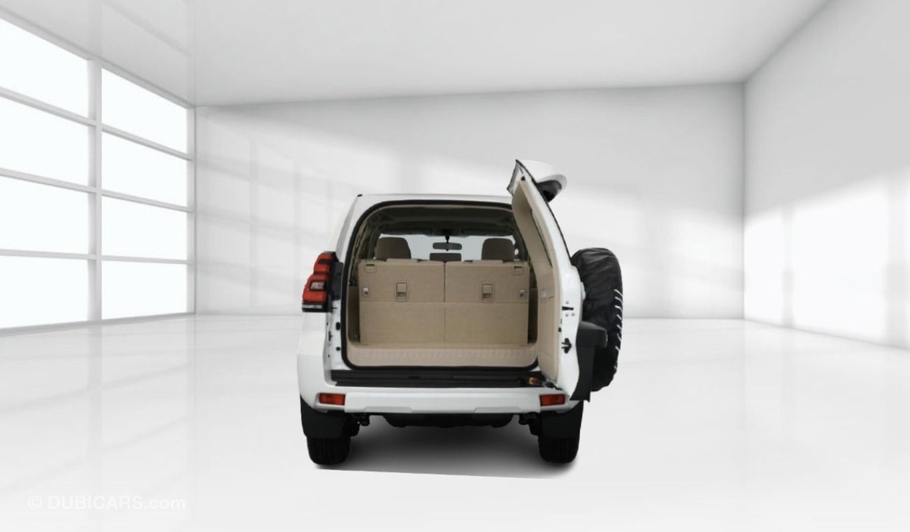 تويوتا برادو TX 2.7L Petrol Basic with Sunroof Spare Tire on Back door Model 2021