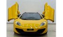 McLaren MP4 12C Spider 2013 Mclaren MP4 12C, Service History, Low Kms, GCC