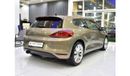 Volkswagen Scirocco EXCELLENT DEAL for our Volkswagen Scirocco 2.0 TSi ( 2016 Model ) in Brown Color GCC Specs