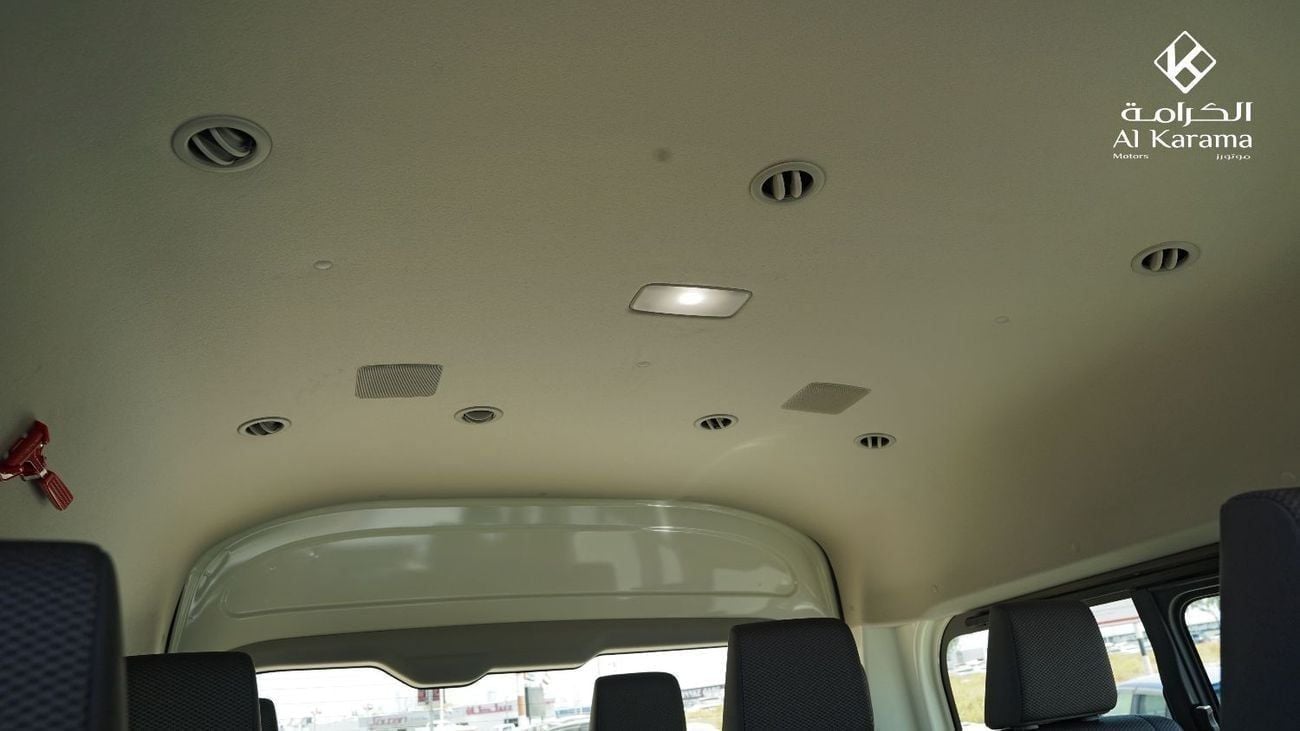 Toyota Hiace 2.8L 13-Seater  High Roof Van |  Manual Transmission | Rear Camera