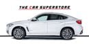 BMW X6 35i M Sport 3.0L X-Drive-MSport-GCC-Pearl White-Premium Red Leather Interior-M Sports Seats